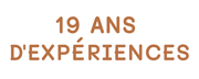 16 ans d'expériences